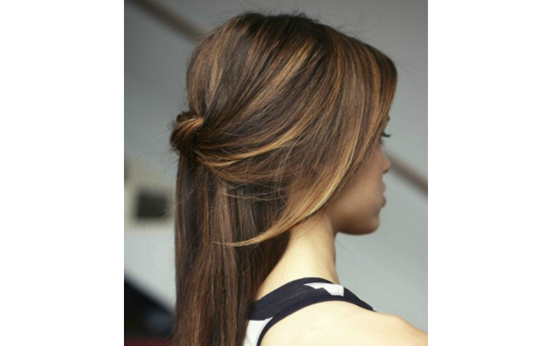 half-tied-hairstyles-for-parties
